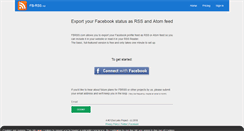 Desktop Screenshot of fbrss.com